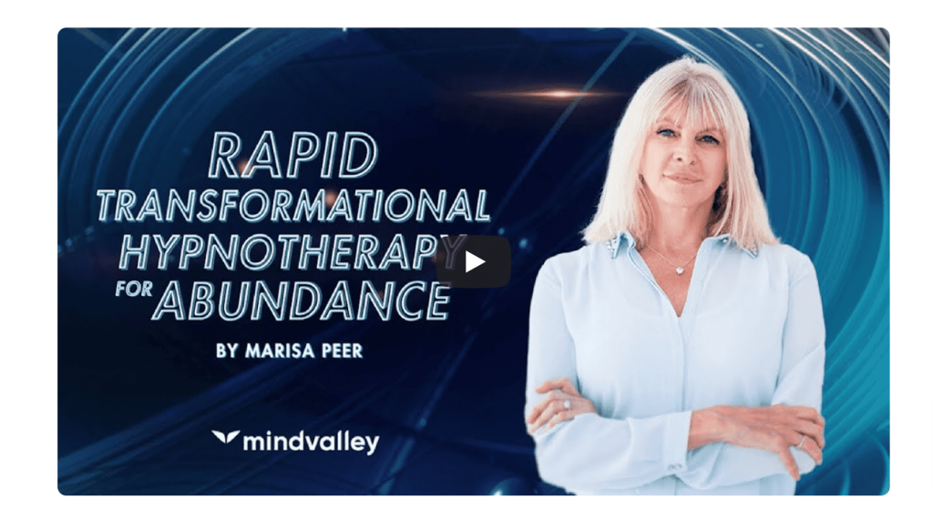 Rapid Transformational Hypnotherapy for Abundance by Marisa Peer