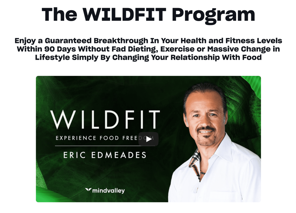Wildfit by eric edmeades