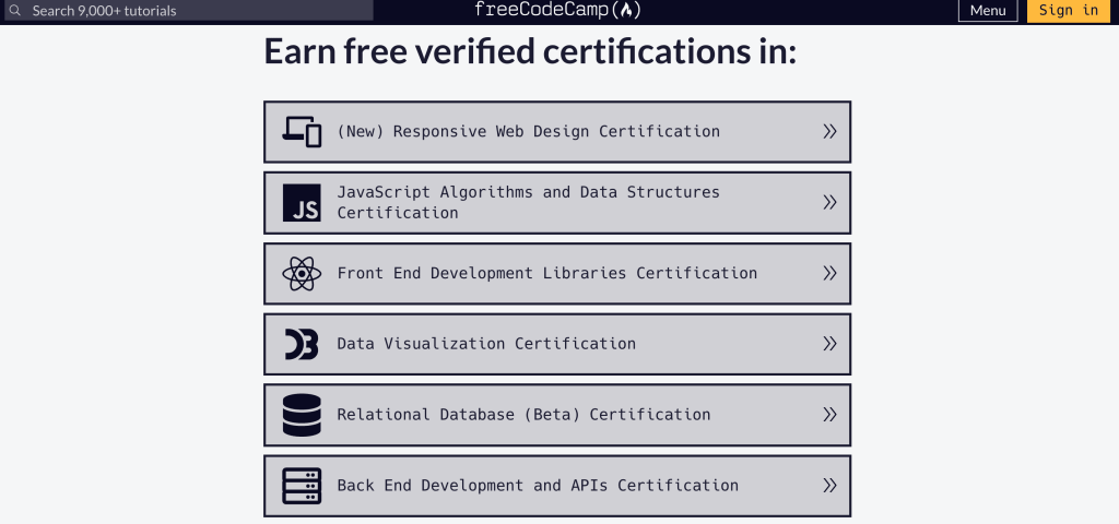 free codecamp certificates -Codecademy vs Freecodecamp