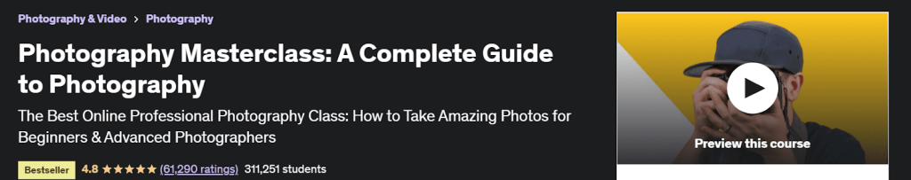 photography masterclass 