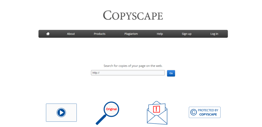 Copyscape -official page