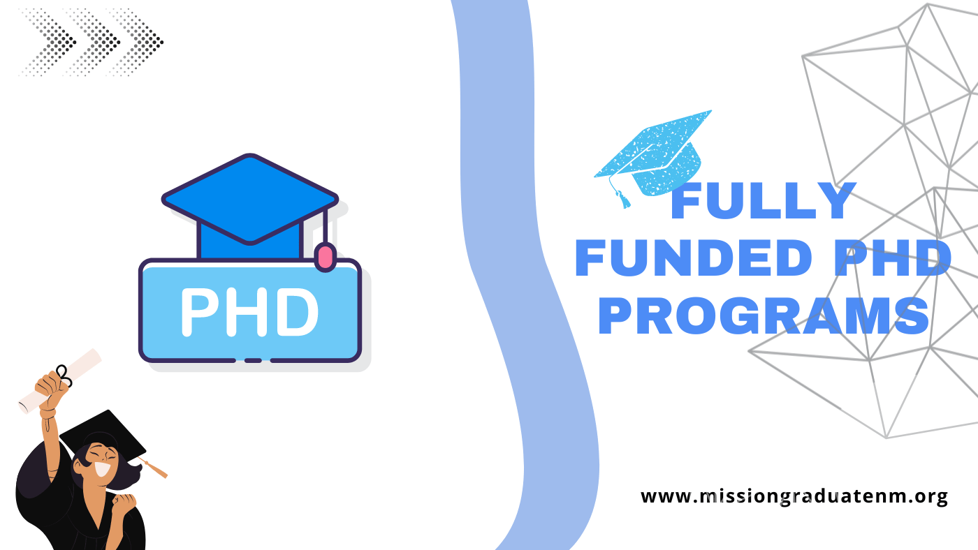 what phd programs are fully funded