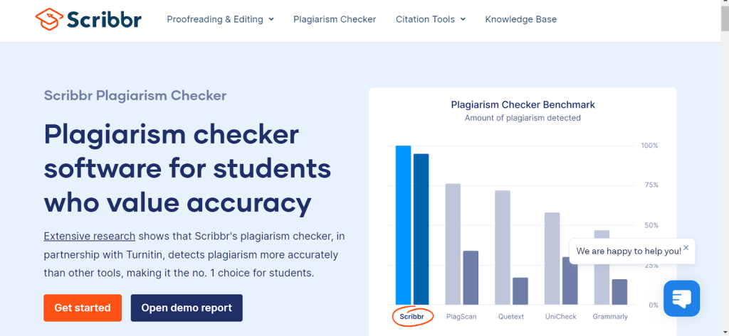 Scribbr- pricing page