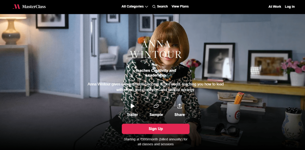 Creativity & Leadership by Anna Wintour 