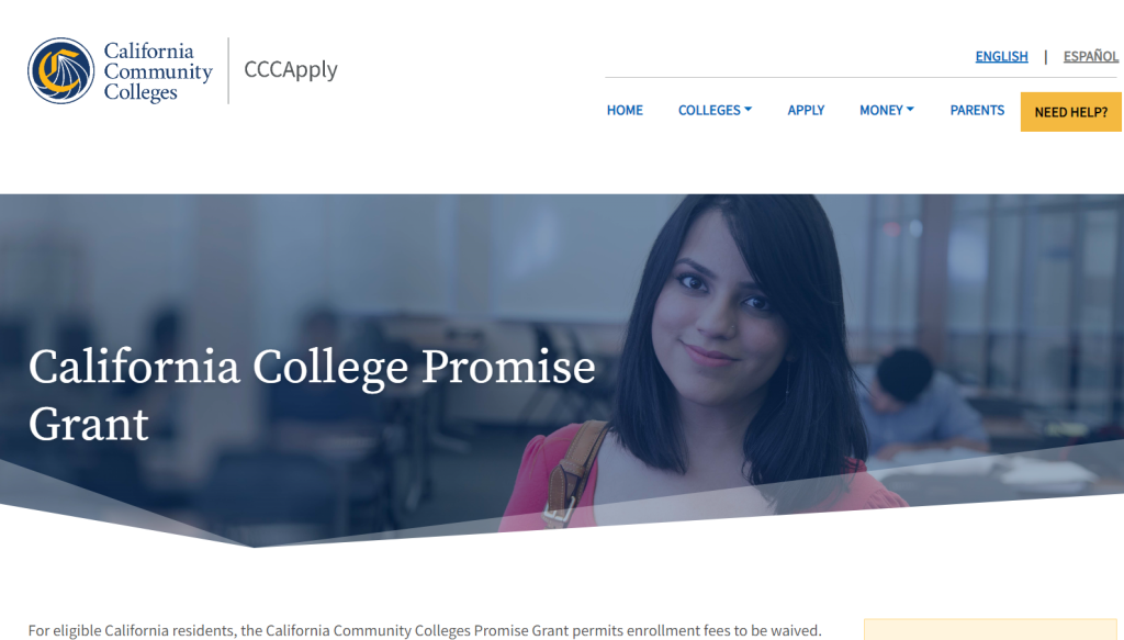 California College Promise Grant
