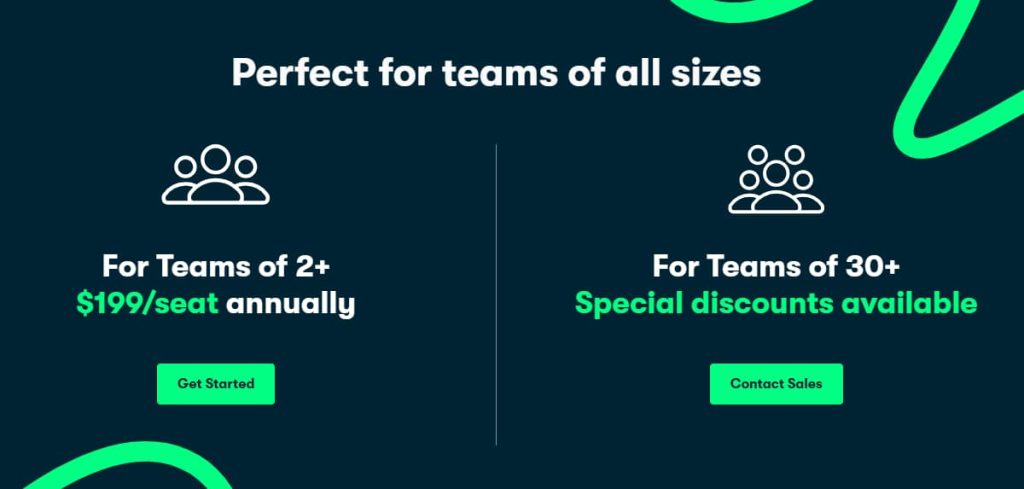 Skillshare Teams Plans