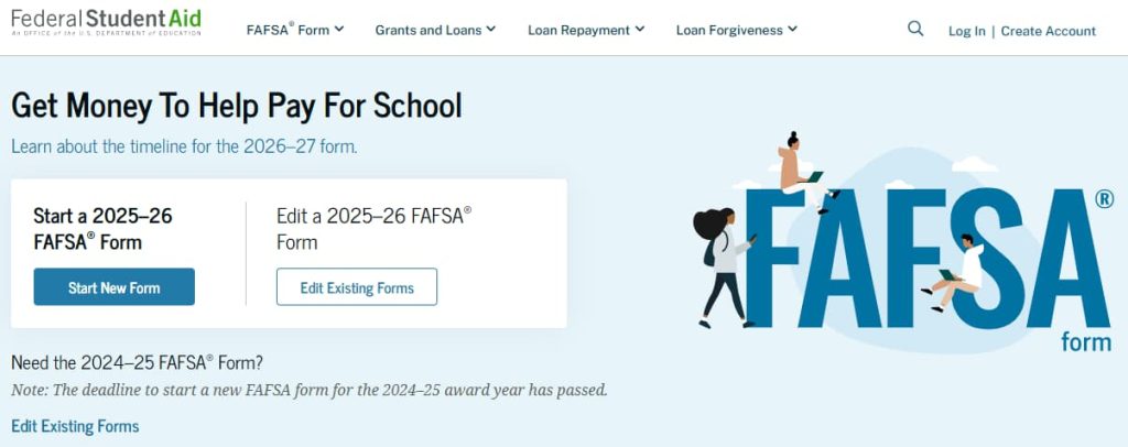 FAFSA Federal Student Aid