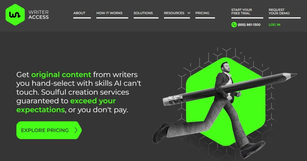WriterAccess Website
