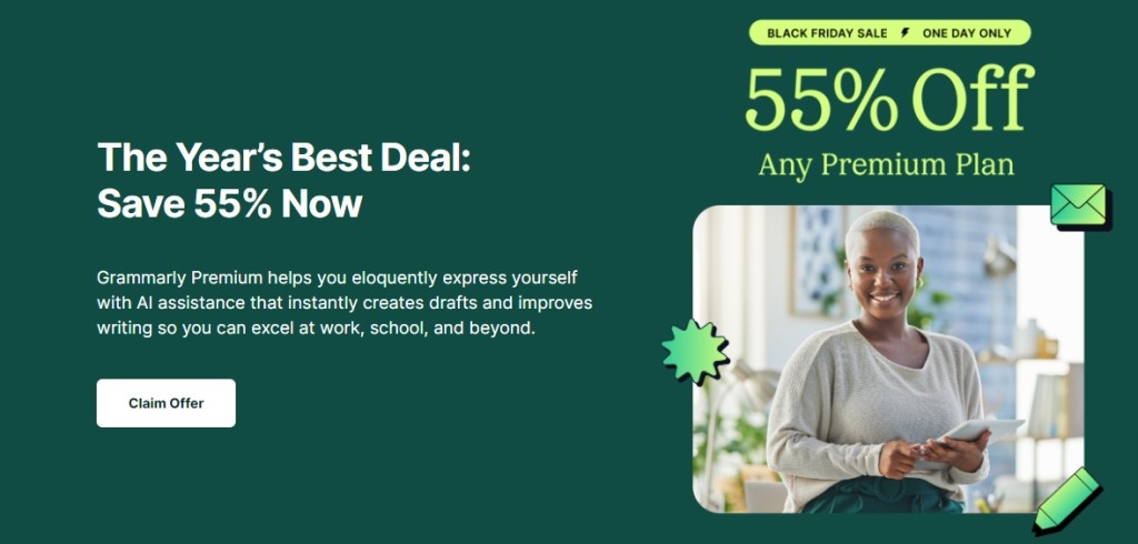 Grammarly Black Friday