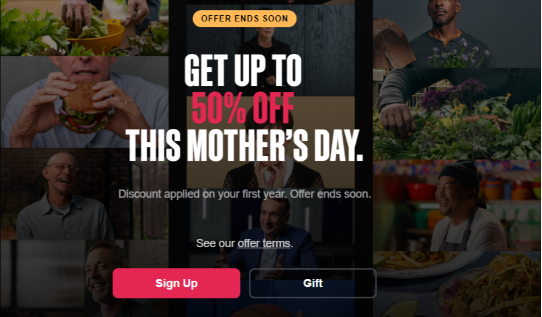 Seasonal offers on MasterClass Seasonal offers on MasterClass