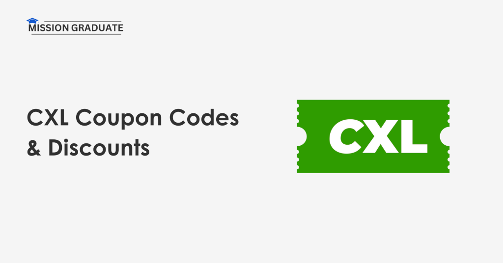 CXL Coupon Codes & Discounts