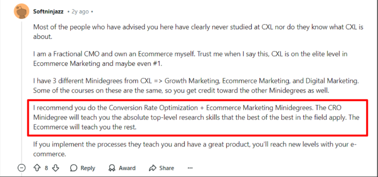 Conversion Rate Optimization (CRO)