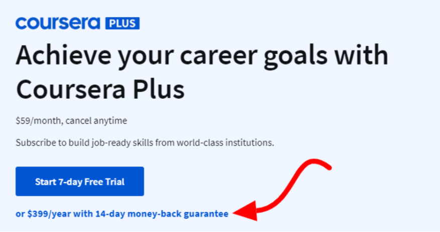 Coursera Refund