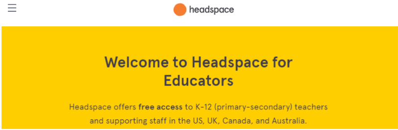 Headspace For Educators