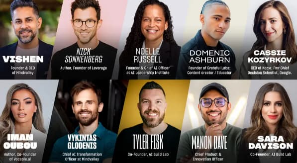 Mindvalley AI Summit Experts