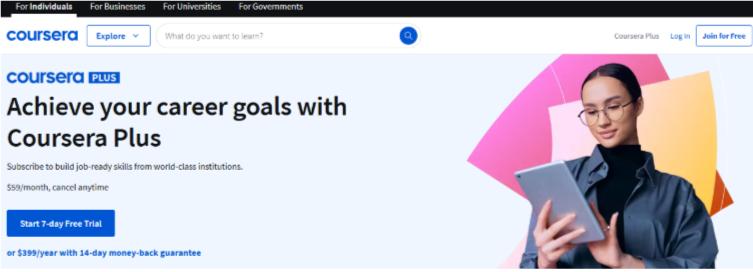 Coursera Free Trial