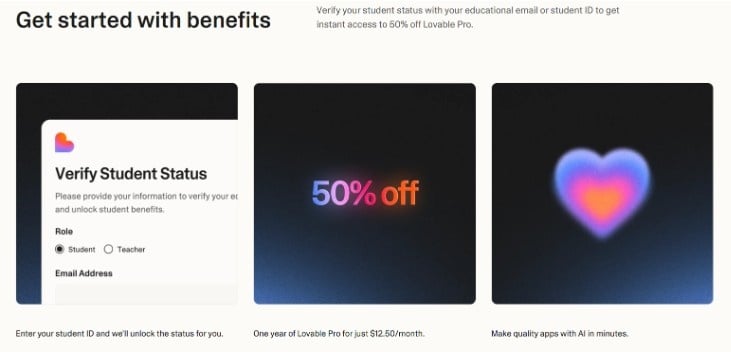 Lovable Student Discount